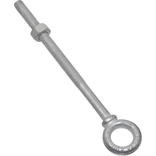 National 1/2 In. x 8 In. Galvanized Eye Bolt N245175 - main